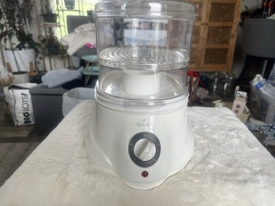 Rival FSDM20 Food Steamer 2 Tier Electric Vegetable Cooker Complete Clean