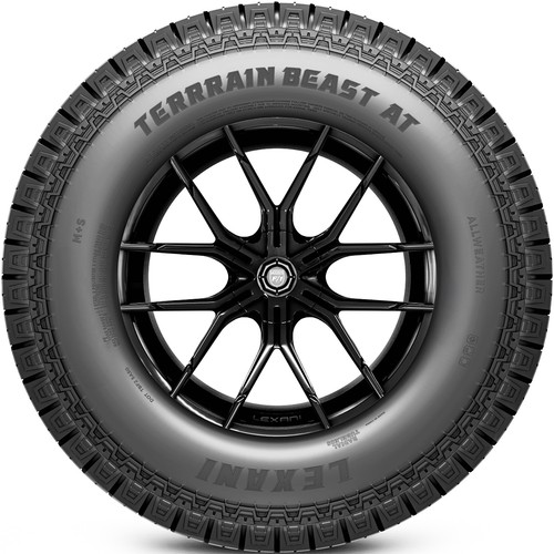 4 Tires LT 275/70R18 125/122S E 10 Ply Lexani Terrain Beast AT A/T All Terrain - Picture 3 of 7