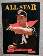 Pacific All Star 1988 Record Mark McGwire #12 Baseball Card