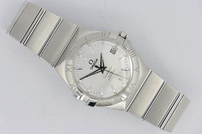 Omega Constellation 123.10.35.20.02.001 Silver Dial 35mm Automatic Box & Papers