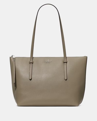 New Kate Spade All Day Tote Bag Large Oyster Shell Pebble Leather Purse KO140