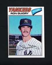 1977 Topps Burger King New York Yankees Baseball Cards 6