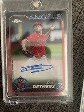 2024 Topps Chrome Update Series - Autographs Reid Detmers #AC-RD (AU)
