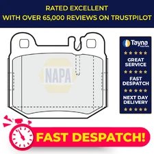 Brake Pads Set fits MERCEDES ML350 W163 3.7 Rear 02 to 05 M112.970 NAPA Quality