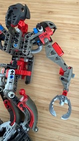 Vintage Y2K LEGO Bionicle *Incomplete* LOT Makuta 8593 & Takanuva 8596   mask