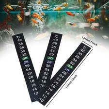 3Pcs Aquarium Thermometer Stickers Terrarium Thermometer