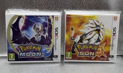 Pokemon Sonne und Mond Nintendo 3DS Neu/Sealed 2016 #0030 #0031