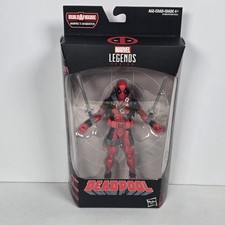 2017 Marvel Legends Series RED DEADPOOL Classic BAF Sasquatch New Build