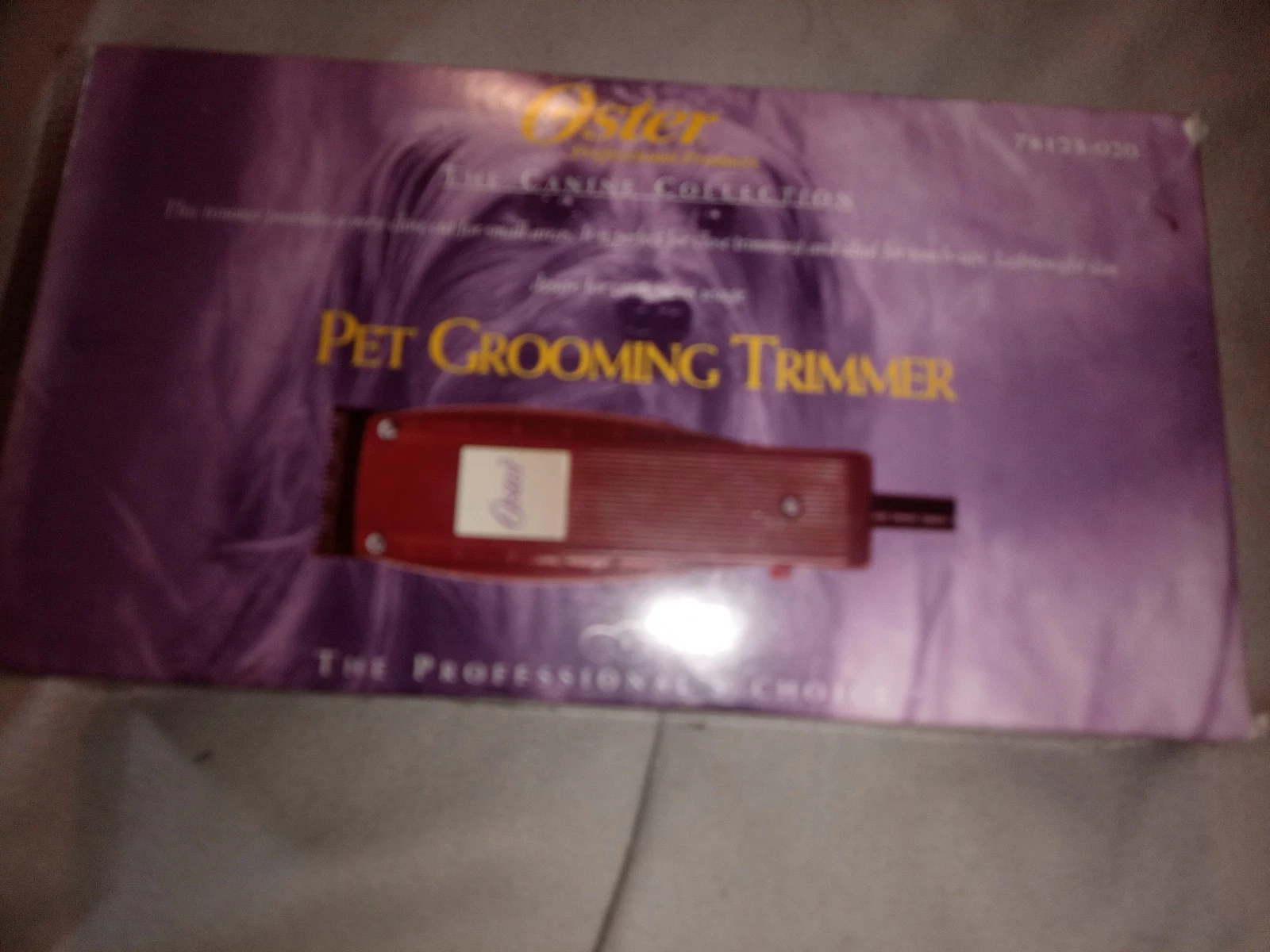 OSTER Pet Grooming Shaver / Clippers-Model 059735 -Tested And Working w Og Box!