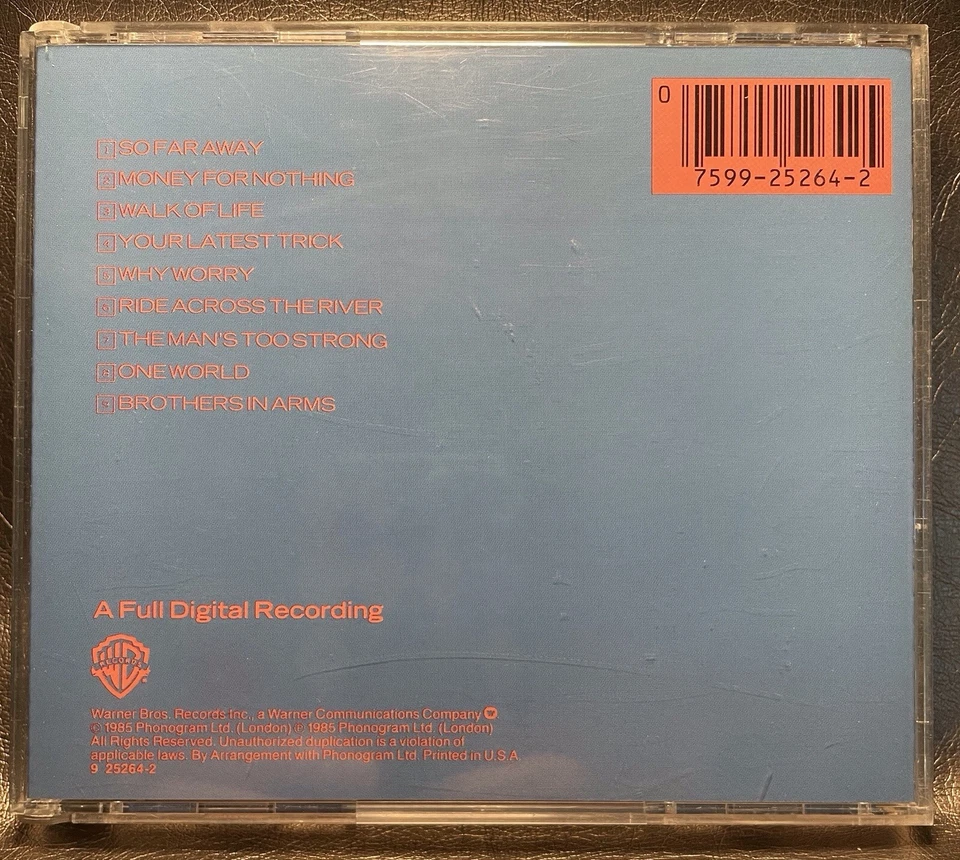 DIRE STRAITS ~ Brothers In Arms TARGET Era CD W. Germany Polygram Mark Knopfler - Image 3 of 4