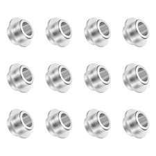 Inline Skate Bearing Bushing Spacers, 8mm 12 Pcs Aluminum Silver