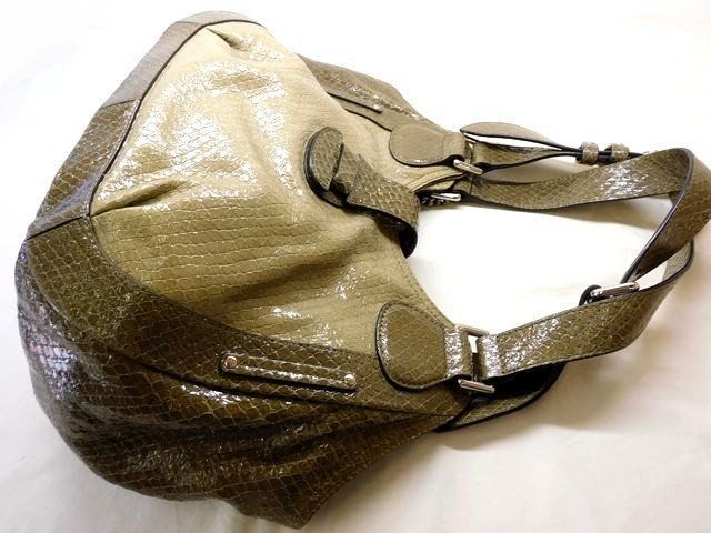 Excellent Condition Celine Python Carriage Charm … - image 2