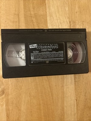 Winnie the Pooh Cowboy Pooh VHS Disney Playtime No Case
