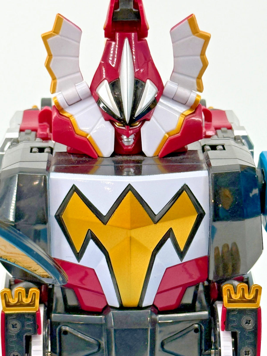 Power Rangers Dino Thunder Deluxe Dino STEGAZORD with DIMETRO ZORD