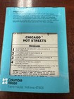 CHICAGO HOT STREETS 8 Track Tape VG PLAYED THROUGH — photo 2