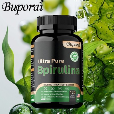 Bio-Spirulina 3000 mg   Superfood, Entgiftung, Gewichtsverlust, Immunverstärker
