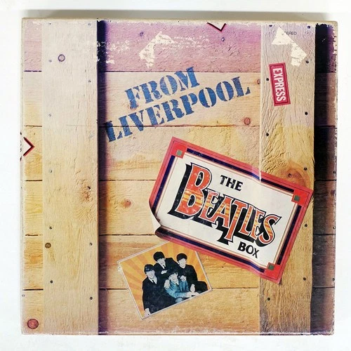 BEATLES FROM LIVERPOOL BOX EMI EW5341 Japan VINYL 8LP