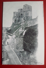 Unposted Vintage Dennis & Holloway Postcard - The Castle, Scarborough #38
