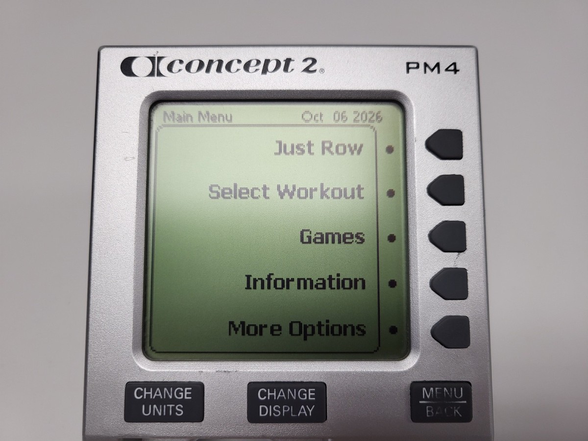 Concept2 PM4 Performance Monitor for Rowing Machine | eBay