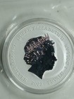 2022 Tuvalu Phantom 1 oz 0.9999 Silver Coin- BU in Original Mint Capsule — photo 4