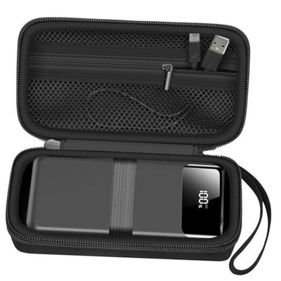 Portable Bank Charger Case for SABANI for Charmast for OHOVIV for VRURC Black