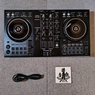 Pioneer DJ DDJ-400 DDJ400 2-Channel 2ch DJ Controller W/USB Cable
