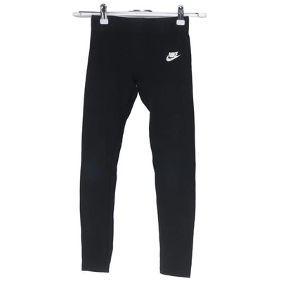 Nike, Sportleggings, Größe: 137/146, Schwarz, Baumwolle/Elasthan, Print #Fbz