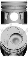 Nüral Kolben 87-114907-25 FüR Golf Skoda A3 Superb 3U4 Audi VW 8L1 1J1 Bora 1J6