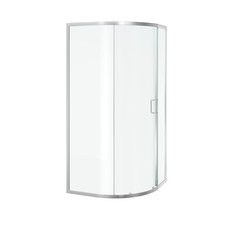 Chrome Quadrant Shower Enclosure 800mm/900mm Sliding Door Glass Cubicle