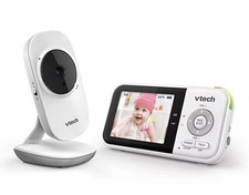 Vtech VM819 2.8" Colour Video Baby Monitor Lullabies, Night Vision, 2-way comms