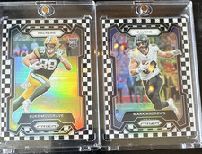 Black White checkerboard Luke Musgrave RC #337 & Mark Andrews #19 2 Card Lot