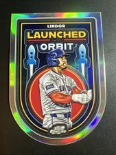 2025 Topps Chrome Cosmic Baseball Francisco Lindor Launched Into Orbit #LIO-48