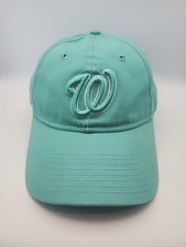 Women's Washington Nationals New Era Turquoise Tint Core Classic 9TWENTY...