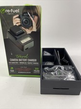 Digipower - DSLR/Mirrorless Camera Travel Charger for Canon Batteries - Black