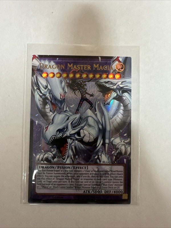 Dragon Master Magia (EXTENDED ART) Ultra Rare BLGG-EN137 presale ships 6/5