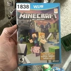 Minecraft Wii U Edition Nintendo Wii U 2016 Complete Manual Tested Game
