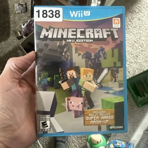 Minecraft Wii U Edition Nintendo Wii U 2016 Complete Manual Tested Game