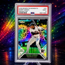 2006 Topps Finest Barry Bonds Finest Moments Barry Bonds Refractor /425 Pop 2!