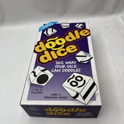 Doodle Dice Game Jax 2005 Complete #7030 From Makers of Sequence Board Game