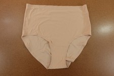Chantelle Womens One Size Beige Soft Stretch High Waist Brief Panty New