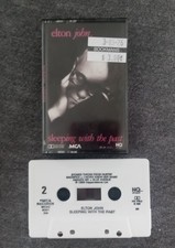 Elton John Sleeping With Past Cassette Tape Vintage