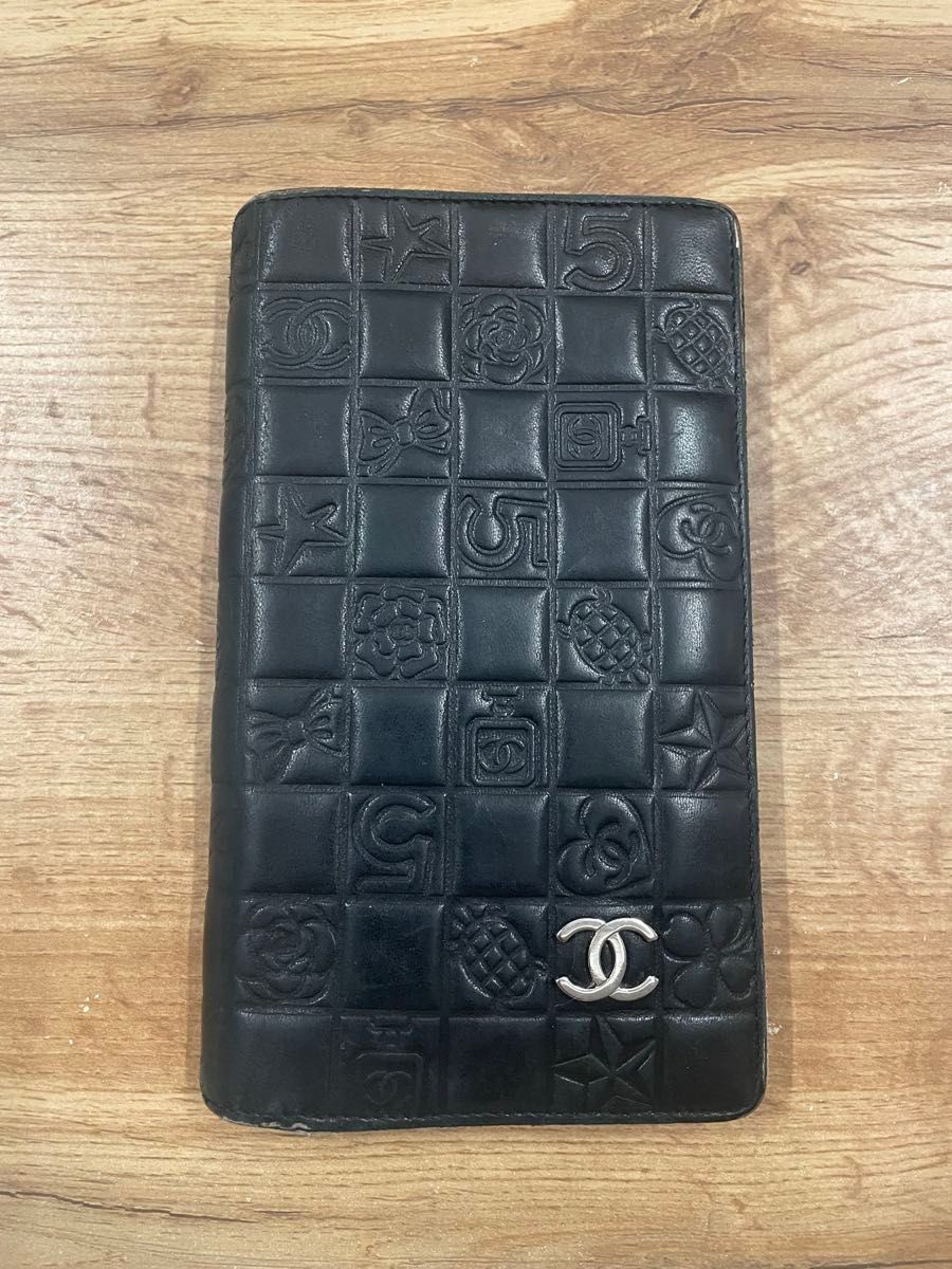 CHANEL Icon Series Long Wallet in Black SD360955 Luxury Leather Design