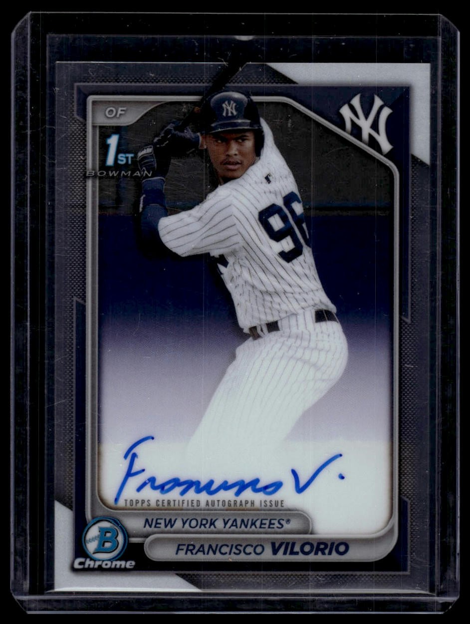 2024 Bowman Chrome - Prospect Autographs #CPA-FV Francisco Vilorio