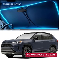 Windshield Sun Shade for Toyota RAV4 2019 2020 2021 2022 2023 2024 2025 - Custom