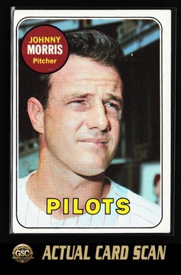 1969 Topps Johnny Morris #111 Seattle Pilots