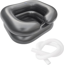 Inflatable Hair Washing Basin for Bedridden Injured Elderly Shampoo Bowl Tray
