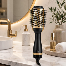 4 in 1 Hot Air Brush Hair Dryer Styler Volumizer for Straightening Curling