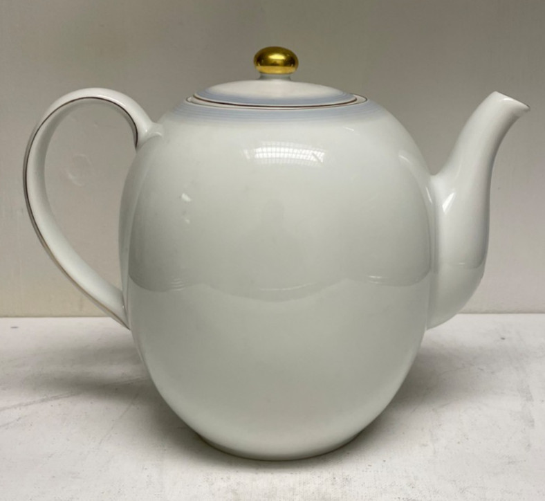 Arzberg Germany Gold Stripe Trim Porcelain Coffee Elegant  T