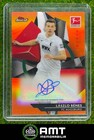 2020 Topps Finest Bundesliga #77 Laszlo Benes Auto Orange 11/15 FC Augsburg