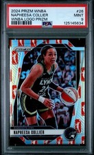 NAPHEESA COLLIER 2024 Panini Prizm WNBA Logo SP #26 PSA 9 Mint